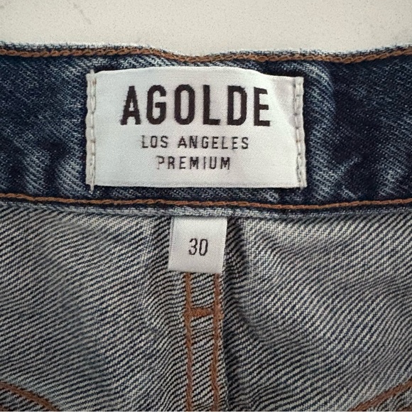 Agolde Parker Vintage Cut Off Shorts Distressed size 30 - Picture 5 of 8